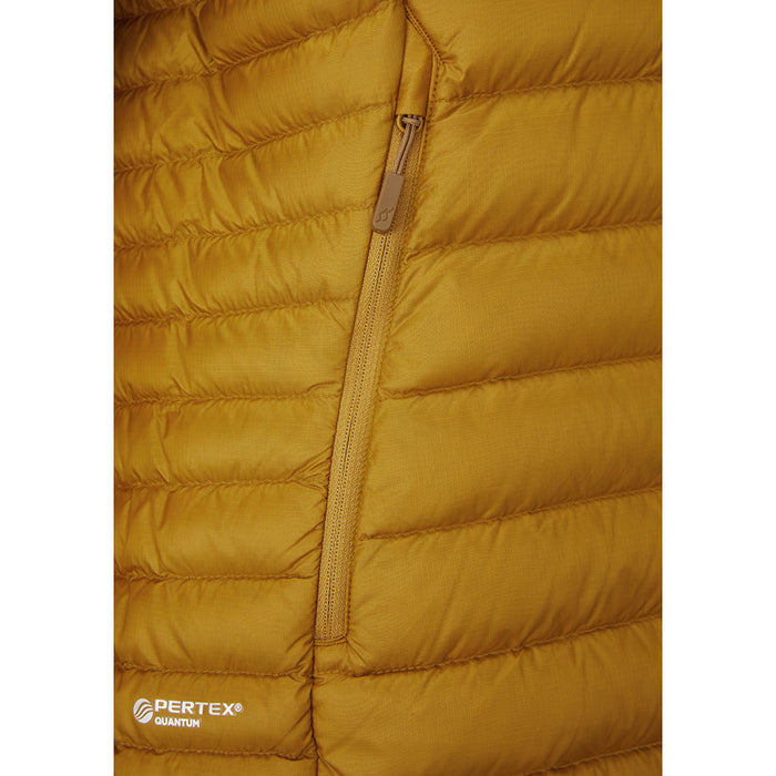 Rab Women's Microlight Alpine Jacket dark butternut zipper