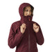 Rab Women's Khroma Kinetic Waterproof Jacket deep heather detail 4