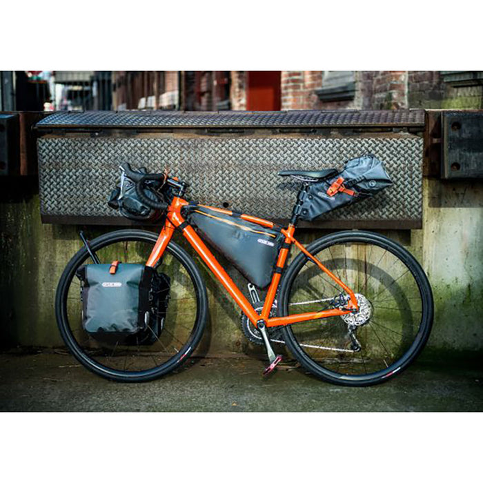 Ortlieb Waterproof Bikepacking Frame-Pack - lifestyle