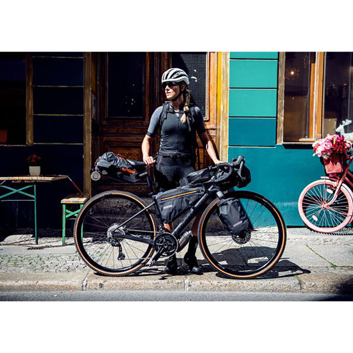 Ortlieb Waterproof Bikepacking Frame-Pack -  lifestyle