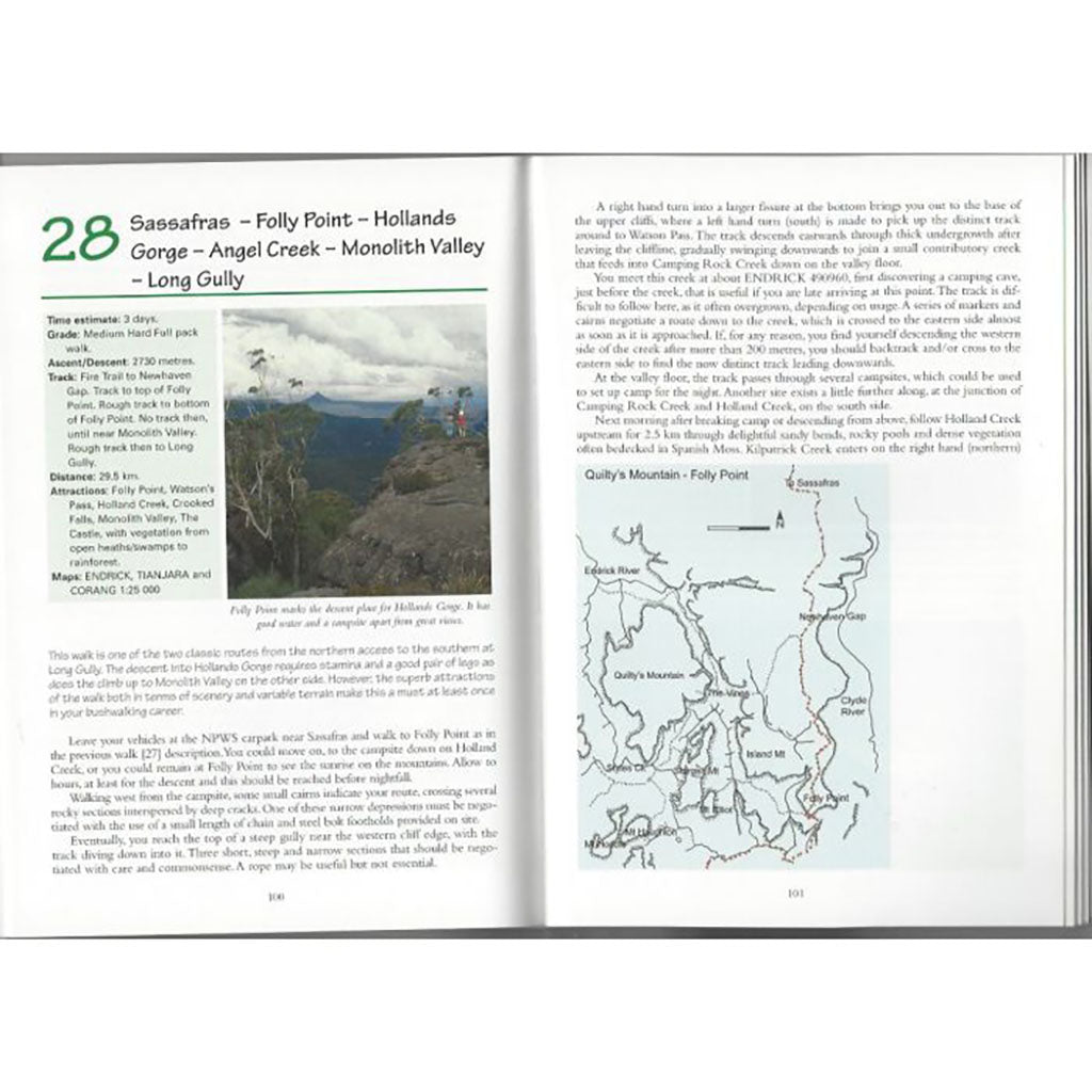 Bushwalking in the Budawangs by Ron Doughton — view 2