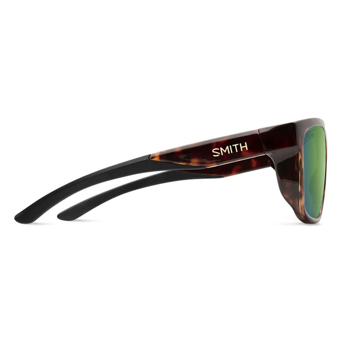 Smith Barra Sunglasses tortoise green mirror