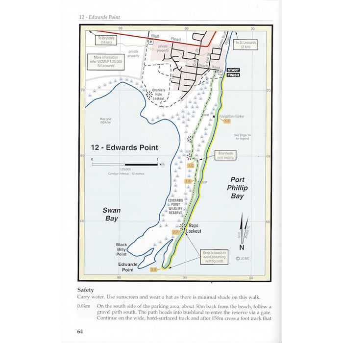 Day Walking in Victoria - Chapman & Siseman - detail 1