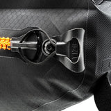 Ortlieb Waterproof Bikepacking Frame-Pack Zip Closure - top tube 4L matte black detail 3