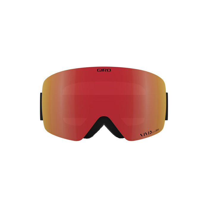 Giro Contour Men's Snow Goggles black-wordmark-vivid-ember - front