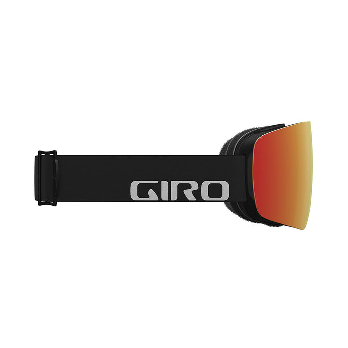 Giro Contour Men's Snow Goggles black-wordmark-vivid-ember - right