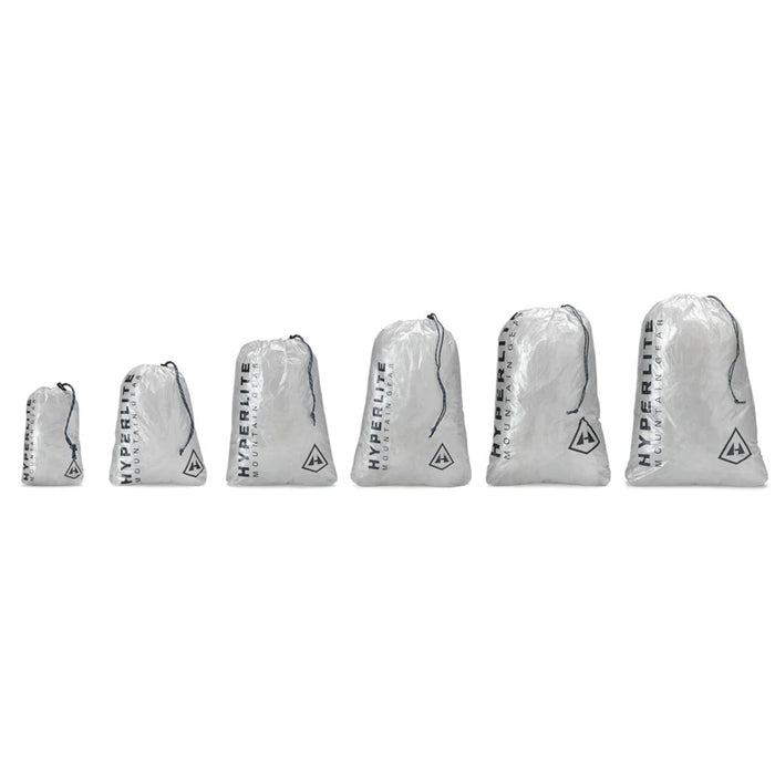 Hyperlite Mountain Gear Drawstring Stuff Sacks white hero