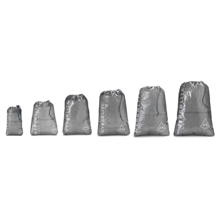 Hyperlite Mountain Gear Drawstring Stuff Sacks grey hero