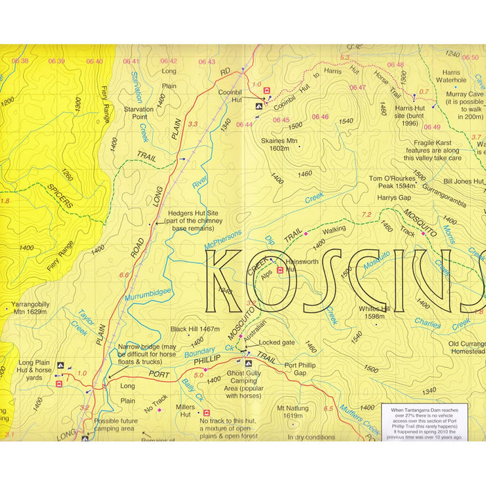 Rooftops Kosciuszko Northern Activities Map