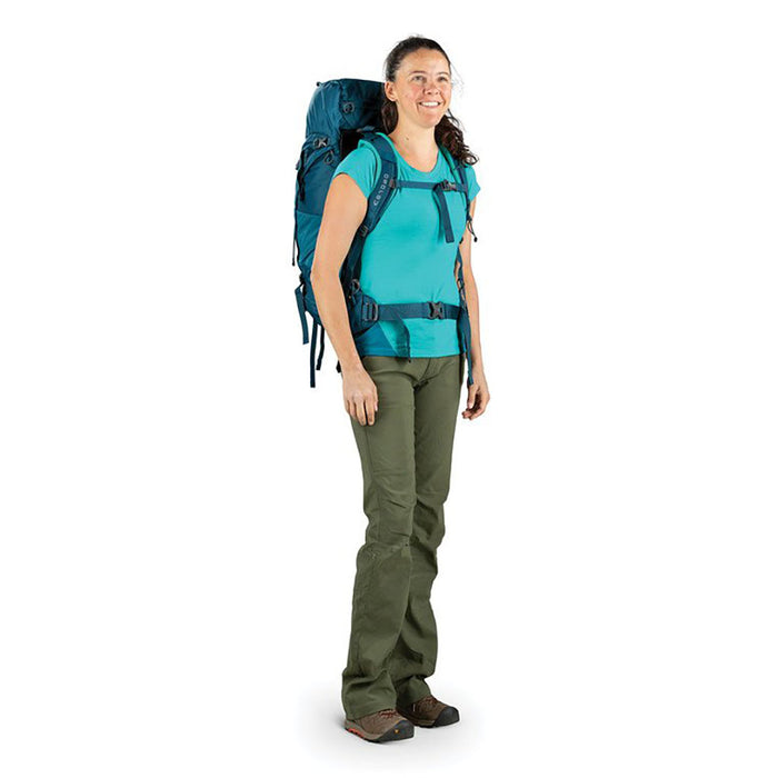 Osprey Kyte 46L Women's Hiking Backpack icelake green - model 1