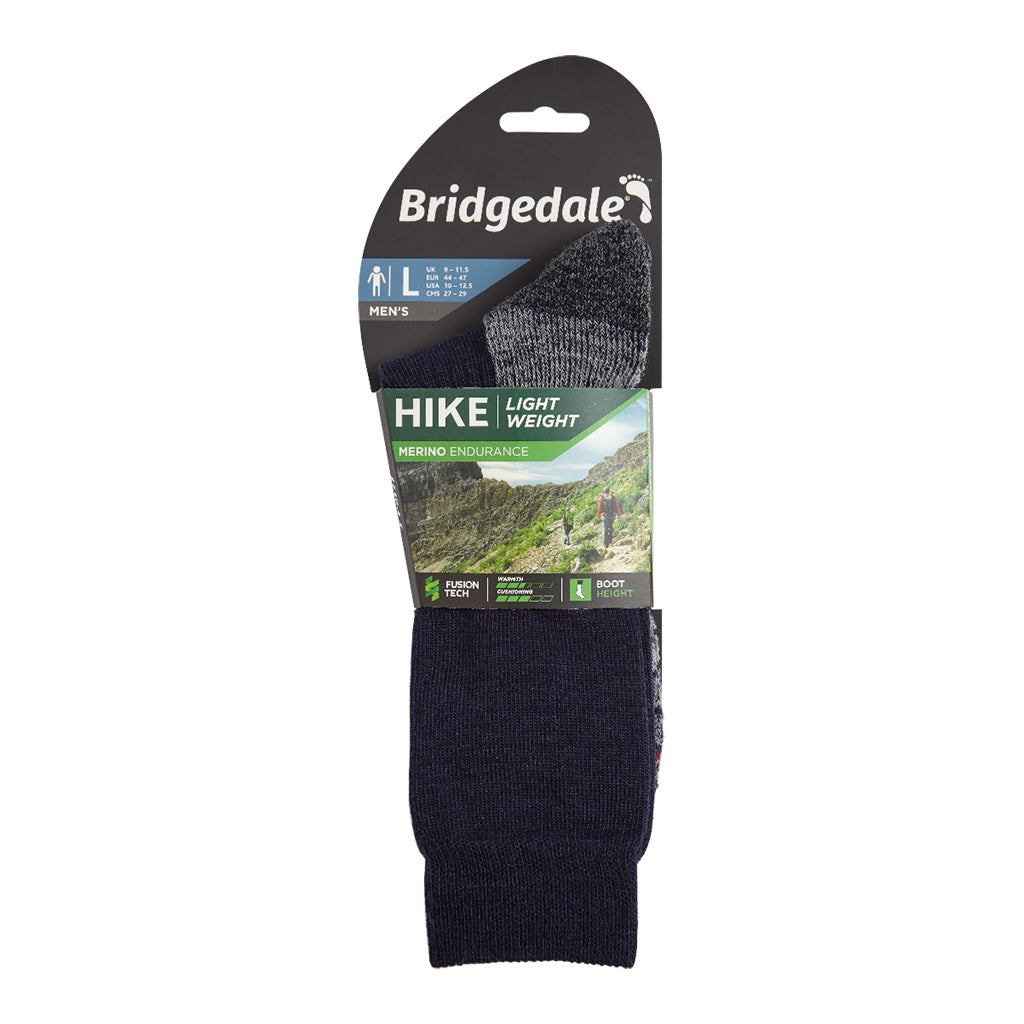 Bridgedale Men's Hike Lightweight Merino Performance Socks — view 3