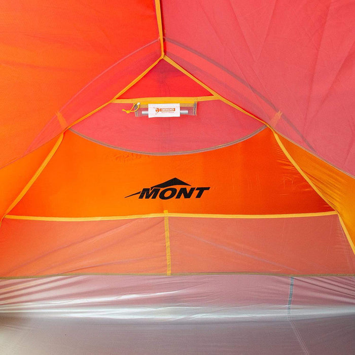 Mont Moondance EX Tent Sahara - 2-3 Person 3-Season 2.3kg Hiking Tent inside