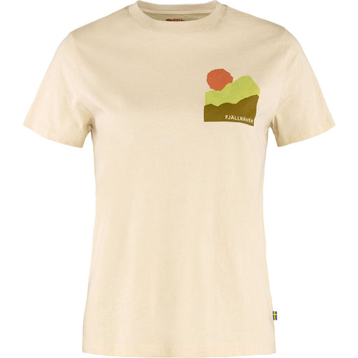 Fjallraven Women's Nature T-Shirt chalk white hero