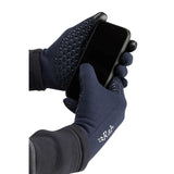 Rab Power Stretch Contact Grip Glove deep ink detail 4