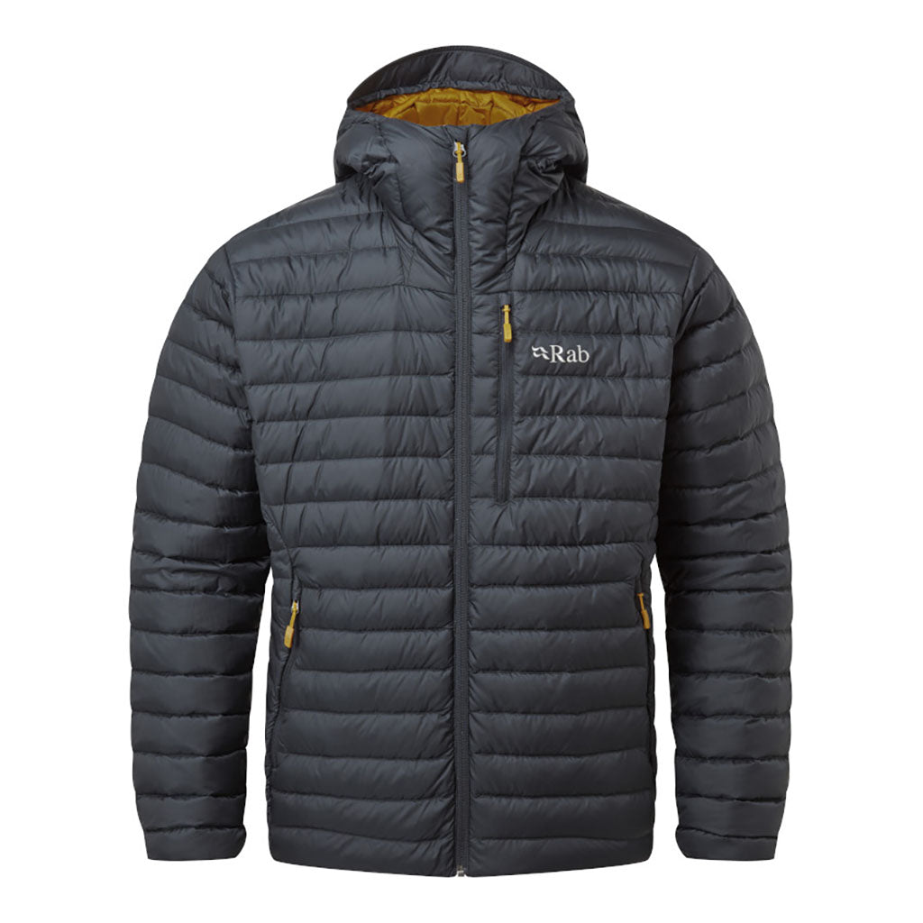 Rab Men's Microlight Alpine Down Jacket - beluga hero