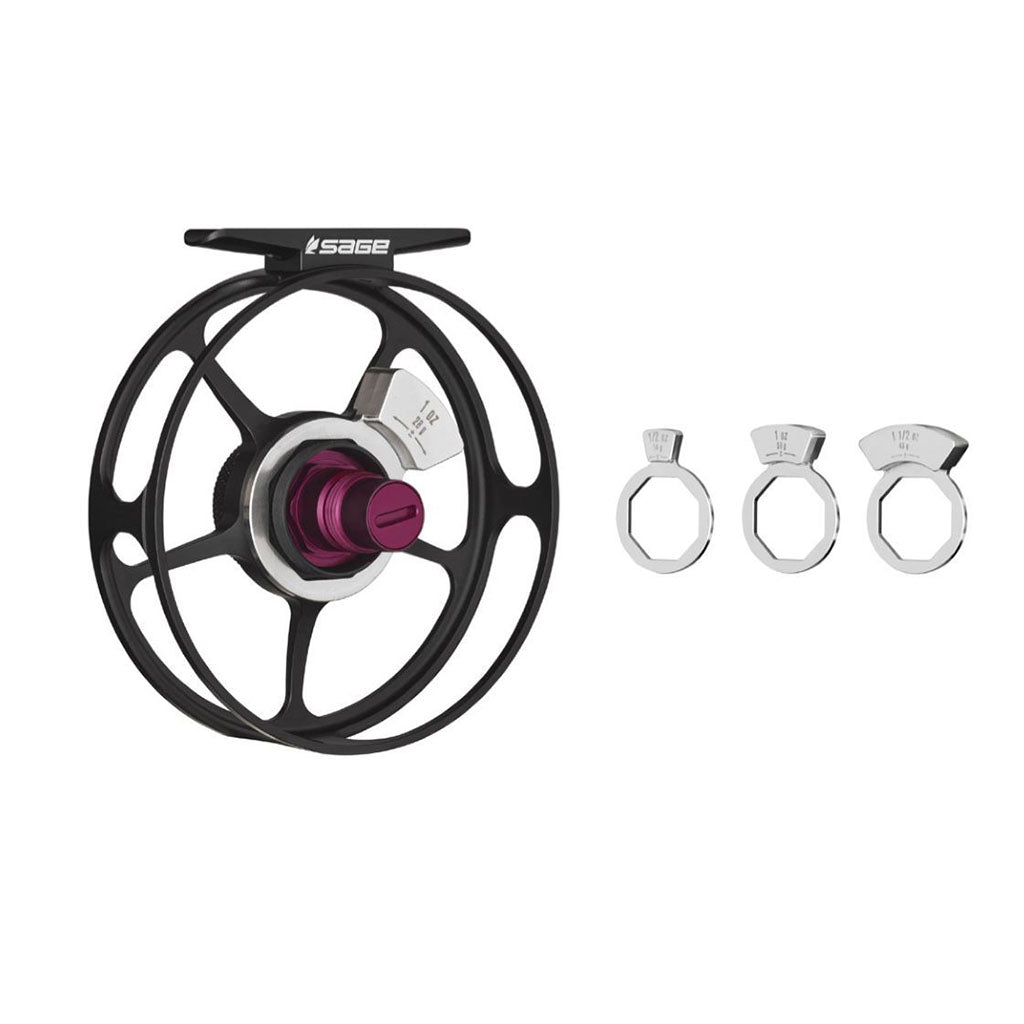 Sage ESN Fly Reel - chipotle detail 3