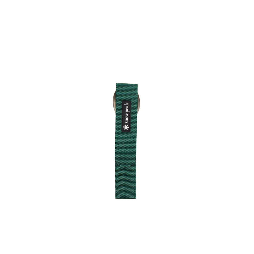 Snow Peak Titanium Cutlery green