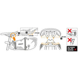 Ortlieb Seat-Pack QR measurements