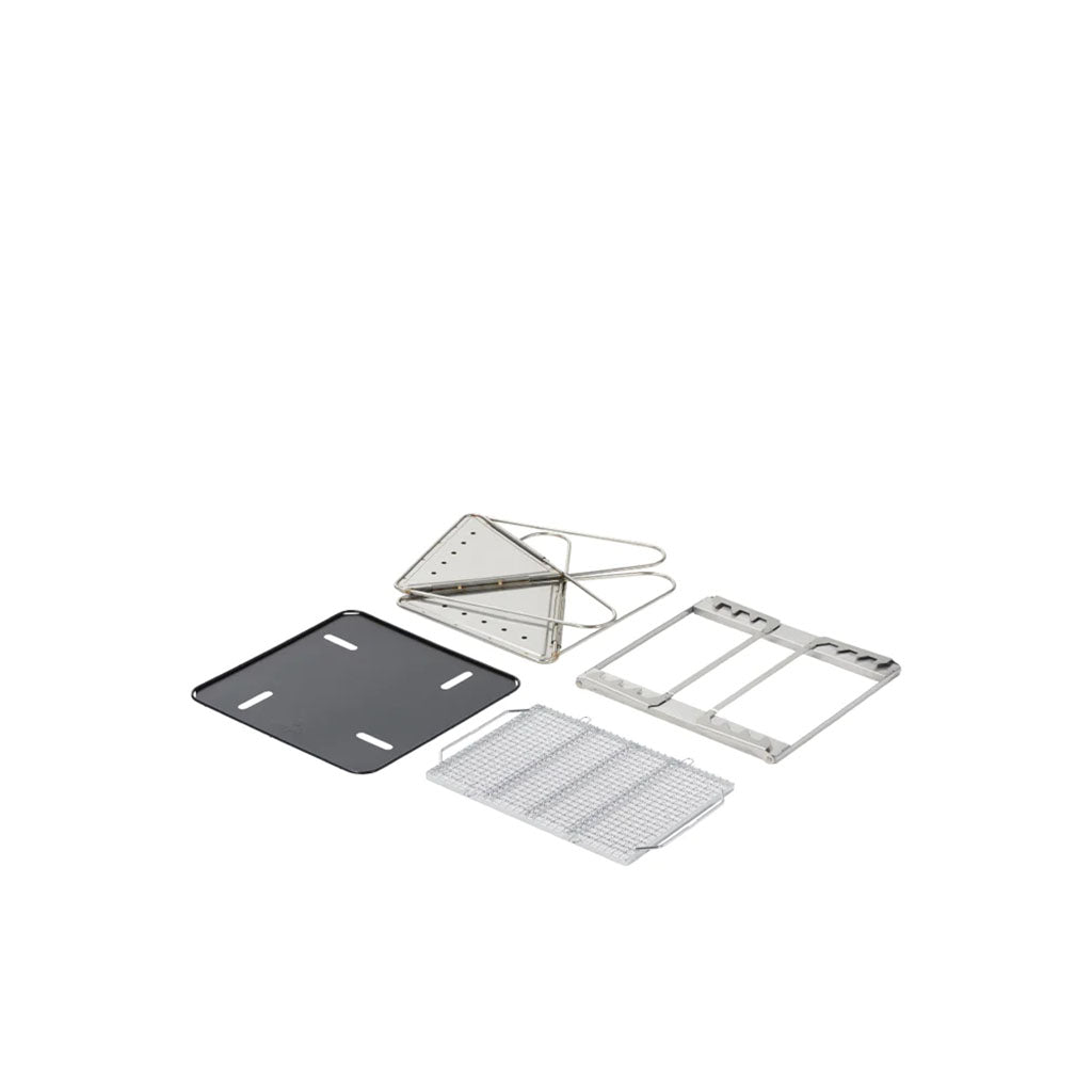 Snow Peak Pack & Carry Fireplace Starter Kit flat'