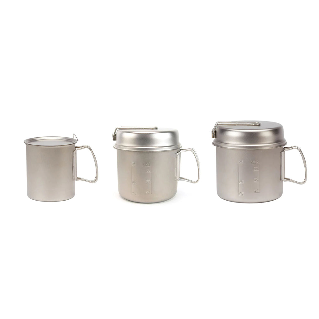 Snow Peak Titanium Trek Series Cookwear Set hero