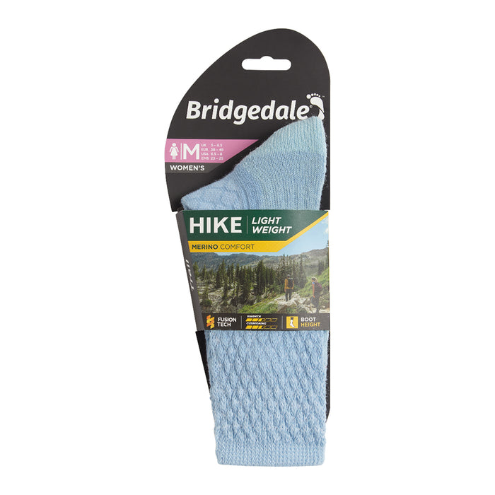 Bridgedale Women's Hike Lightweight Merino Comfort Socks